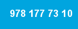 978 177 73 10 978 177 73 10